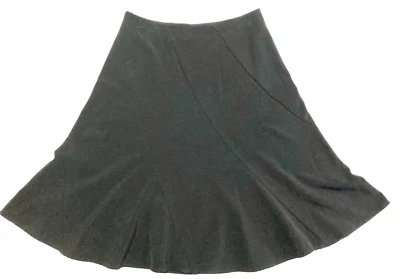 Falda Dressbarn Talla 6 Línea A Midi Ligera Elastizada Tejido Oficina Formal Informal Trabajo Foto 1 de 4