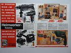 1992 Perceuses marteaux scies Bosch noir et pont catalogue 2 pages annonce imprimée 