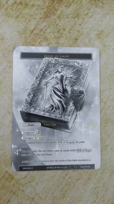 Book of Light/Re-Earth, New World Fairy Tale (Uber Rare), ENW-004, NM, FoW - Image 1 of 4