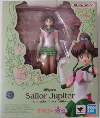 S.H. Figures Sailor Jupiter -Animation Color Edition-Sailor Moon BANDAI - Image 1 of 3