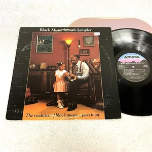 "Black Music Month Sampler" 1986 Hip-Hop/Funk/R&B LP, Nice NM-!, Arista, Promo - Picture 1 of 2
