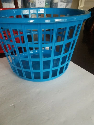 Blue Basket Cover