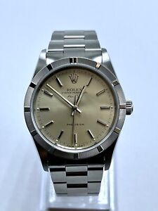 Rolex Air King Precision Silver Men's Watch - 14010