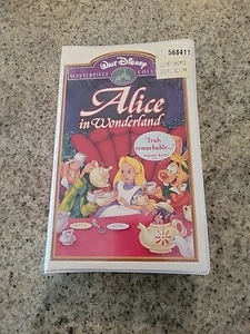 Alice in Wonderland VHS 1998 Disney Masterpiece Collection New Factory Sealed - Picture 1 of 9
