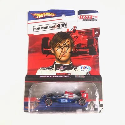 DAN WHELDON Signed Hot Wheels Toybox PSA/DNA Racing - Image 1 of 4