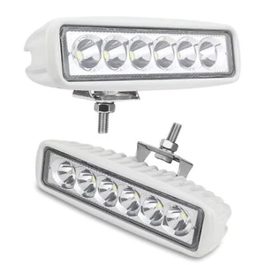 Waterproof Led Boat Lights 12W LED Spreader Light 6 inch Deck Dock Marine Lig... - Picture 1 of 7