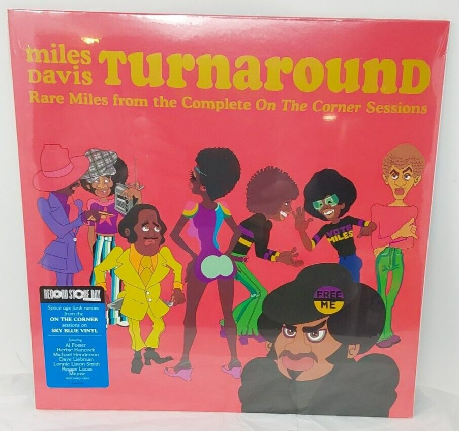 LP MILES DAVIS TURNAROUND: Unreleased Rare BLUE Vinyl, RSD 2023 NEW MNT SEALED