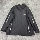 Columbia Interchange Omni-Heat Insulated Jacket Coat 3X Black Hooded