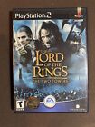 Lord of the Rings: The Two Towers (PS2 PlayStation 2, 2002) W/Manual 