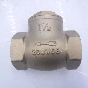 EZ-Flo  1-1/2" Brass Swing Check Valve 200 WOG 20429LF - Picture 1 of 2