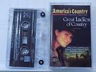 AMERICA'S COUNTRY: GREAT LADIES OF COUNTRY - VARIOUS ARTISTS Cassette, 1997, EMI