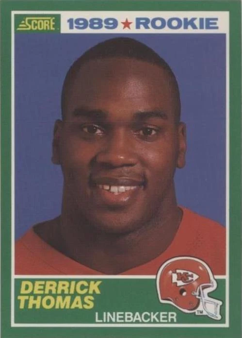 1989 Score - Derrick Thomas #258 (RC)