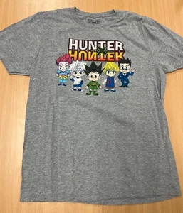 Hunter X Hunter Herren T-Shirt weiß Gr. M (38/40) Anime 100% Baumwolle - Bild 1 von 6