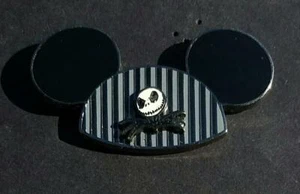 Spilla Disney NBC Nightmare Before Christmas cappello orecchio di Topolino Jack Skellington - Foto 1 di 1