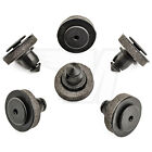 10 x sliding door rail mounting clips with gasket for VW T5 | 7H0843658A