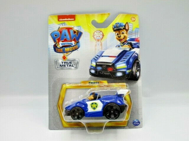 Spin Master Paw Patrol The Movie Chase True Metal Diecast Vehicle Nickelodeon