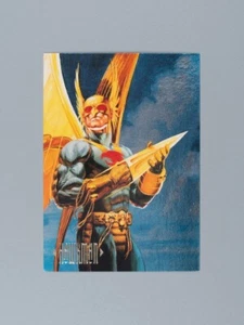 DC Master Series SkyBox 1994 Foil Card # F4 Hawkman art Nick Choles - Picture 1 of 2
