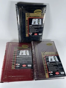 3 Pioneer Le Memo Bi-Directional Photo Album 200 Pockets European Bonded Leather - Picture 1 of 13