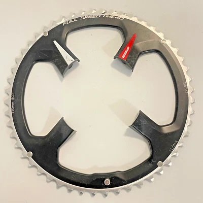 FSA Super Road ABS Aluminum Outer Chainring 52T 110BCD 4-Bolt 11 Speed - Image 1 of 3