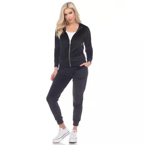 2 Piece Velour Tracksuit Set ( Plus Size Available ) - Picture 1 of 102
