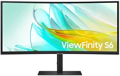 Samsung ViewFinity S6 S34C652UAU Curved Monitor 86cm (34 Zoll) - Bild 1 von 4