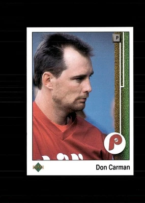 1989 Upper Deck - Don Carman #409 - Image 1 of 2