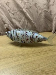 Vintage Murano Art Glass Fish, 35 Cm, C.1970 - Picture 1 of 5