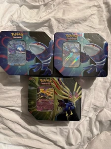Pokemon Azure Legends Lata - Juego de 3 - Nuevo Sellado de Fábrica - 5 Paquetes Cada uno - Imagen 1 de 4