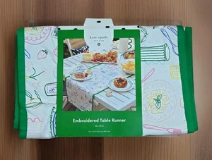 NEW Kate Spade New York x Target Exclusive Embroidered Table Runner 14 x 72 - Picture 1 of 3