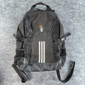 Adidas GoDaddy Rucksack Tasche schwarz drei Streifen Logo Computer Laptop Bookbag - Bild 1 von 6