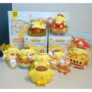 TOPTOY Sanrio Pompompurin Amusement Park Series Blind Box Figure Toys Gift - Picture 1 of 17