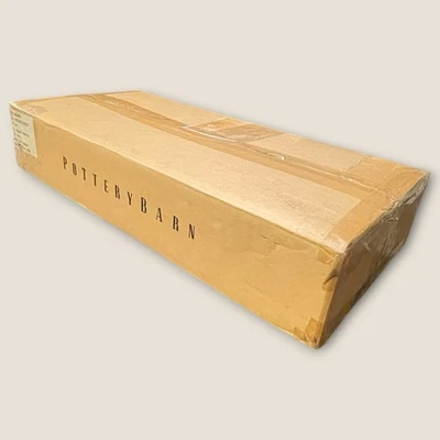 Pottery Barn 2ft Floating Crown Molding Shelf White 24"x10"x2.5" w/ Hardware - Image 1 of 4