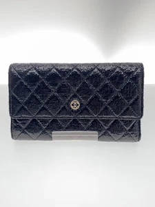 Chanel Matelass gesteppte lange Geldbörse 2012 2013 ION SCHWARZ Damen 17555079 - Bild 1 von 6