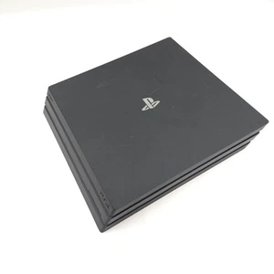Sony PlayStation 4 Pro 1TB Console - Black (CONSOLE ONLY), No picture **READ** - Picture 1 of 9