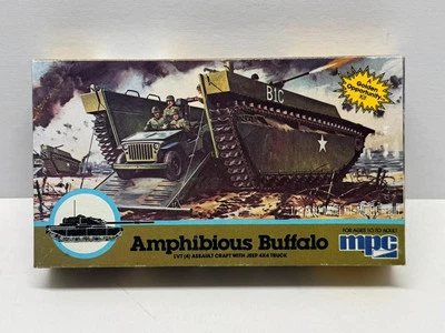 MPC Amphibious Buffalo 1/70 Military Model Kit Mint Unassembled - Image 1 of 3