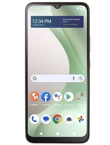 BLU View 5 6.56" 64GB 4GB RAM Grey LTE Safelink Tracfone - Picture 1 of 4