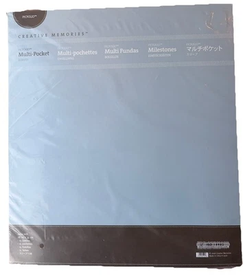 Creative Memories Picfolio Multibolsillo 15 Mangas 11x14 Álbum de Recortes Nuevo 2008 Foto 1 de 4
