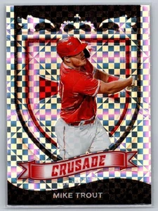 2021 Panini Chronicles #19 Mike Trout Crusade Building Blocks - Picture 1 of 2