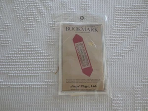 Versiegelt 1978 Astor Place Ltd. Lesezeichen auf perforiertem Papier Kreuzstich KIT P25 - Bild 1 von 3