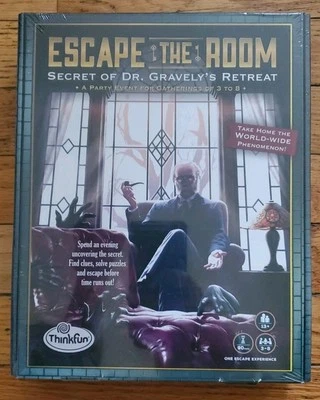 Escape the Room: Secret of Dr. Gravely's Retreat - New Sealed - Image 1 of 3