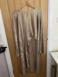 Gold Long Sleeve Wrap - Picture 1 of 5