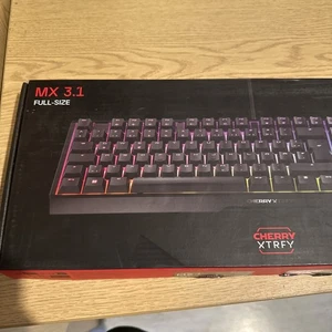 Cherry XTRFY MX 3.1, Mechanische Gaming Tastatur, UK Layout, RGB, Aluminium - Bild 1 von 10