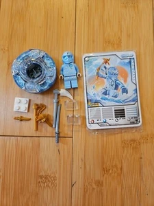 LEGO Zane NRG Minifigure - 9590 NINJAGO - Rare - Unopened Cards - Complete - Picture 1 of 7