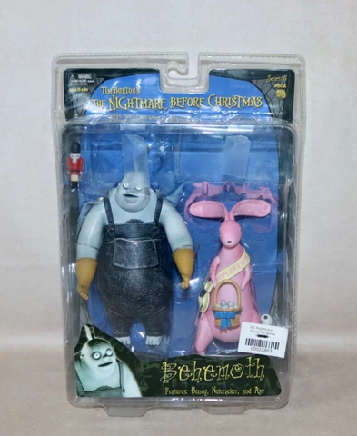 Nightmare Before Christmas Behemoth Bunny Axe Nutcracker Figures Series 5 2002 Cover