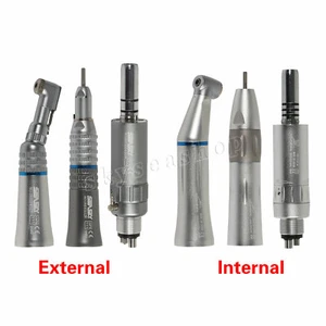 Dental Inner/Exter Water Slow Low Speed Straight/Contra Angle/4H Motor Handpiece - Imagen 1 de 9
