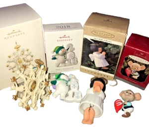 Hallmark Andenken Vintage Weihnachtsschmuck Lot 1995 1998 2008 2018 - Bild 1 von 12