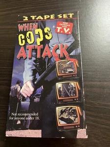 When Cops Attack 2 Tape Set 1998 VHS - Picture 1 of 5