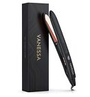 VANESSA Flat Iron Hair Straightener & Curler 100% Pure Titanium Straightener!! 