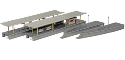 Kato N Scale ~ New 2024 ~ Island Platform Set ~ Unitrack ~ Tapered Ends ~ 23-170 - Image 1 of 3