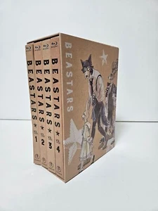 BEASTARS Vol.1 -4 First Limited Edition Blu-ray Disc Complete Set BOX JP - Foto 1 di 12